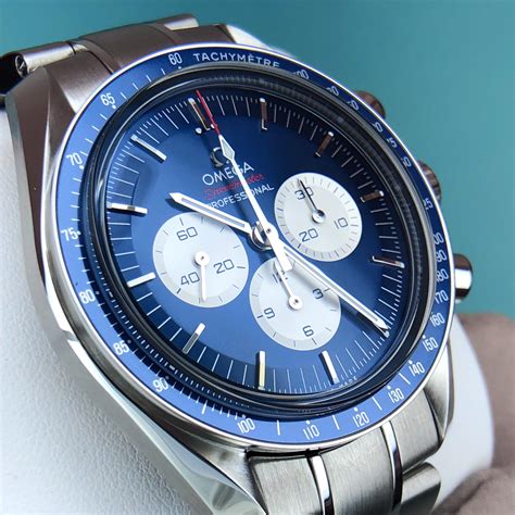 omega speedmaster tokyo blue|omega tokyo 2020 watch.